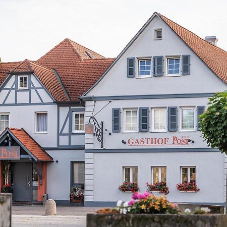 Hotel-Gasthof Neue Post Leutershausen  Exteriér fotografie