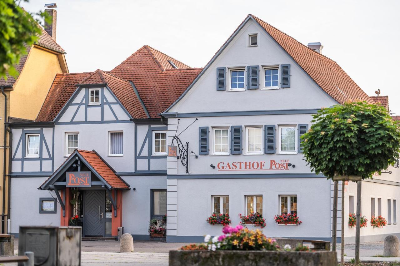 Hotel-Gasthof Neue Post Leutershausen  Exteriér fotografie