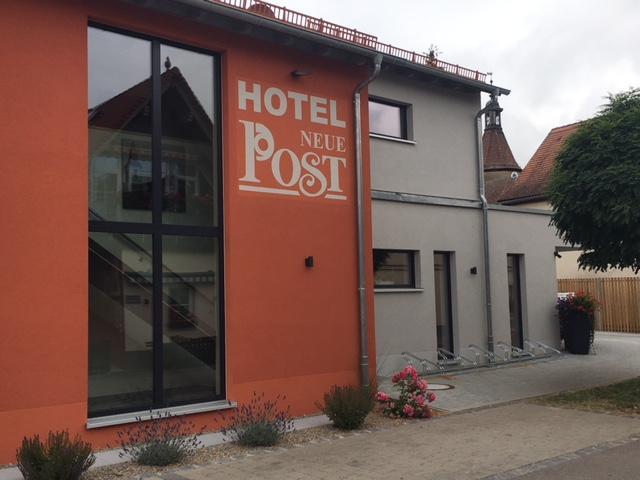 Hotel-Gasthof Neue Post Leutershausen  Exteriér fotografie